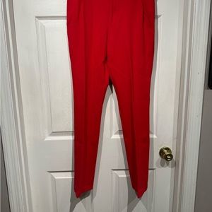 INC International Concepts Red Dress Pants